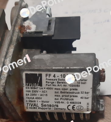 FF4-10 VdS / 1020080 Tival-Sensors