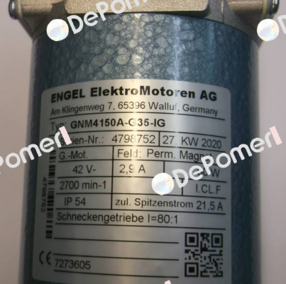 GNM 4150A Engel Motor