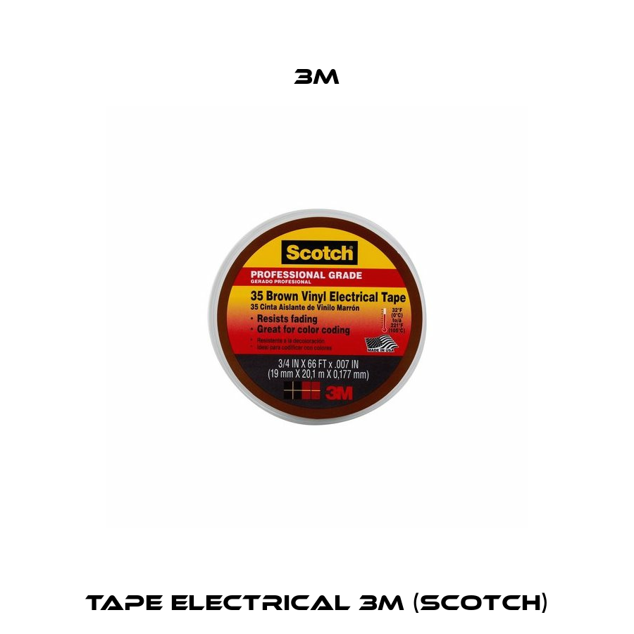 Tape electrical 3M (Scotch) 3M