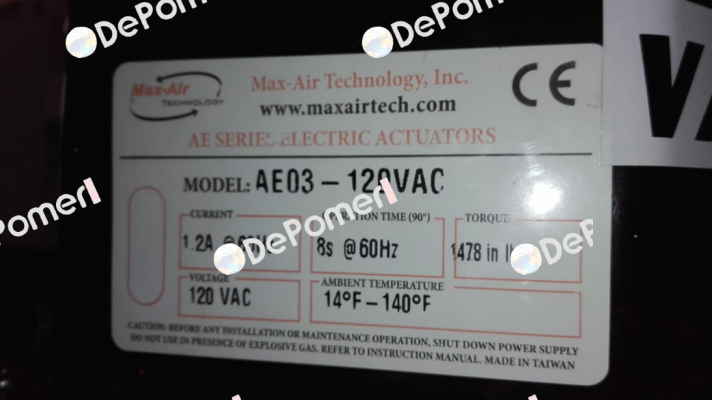 AE03-1HA00S Max-Air
