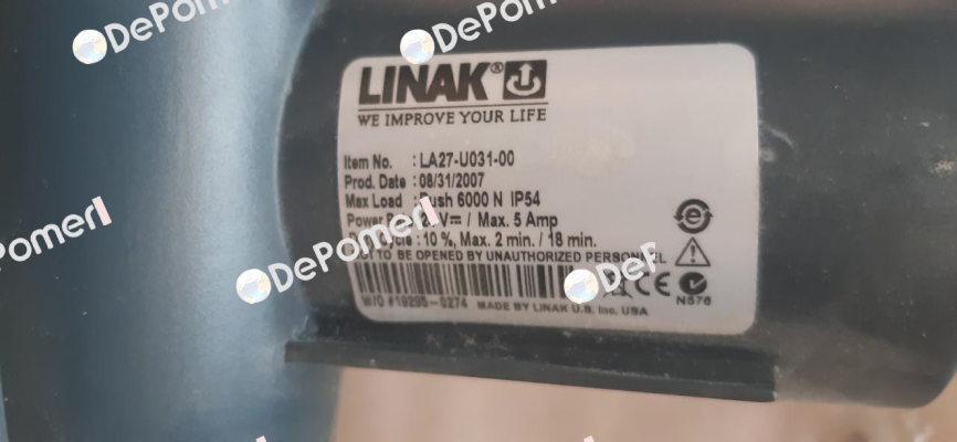 LA27-U031-00 oem Linak