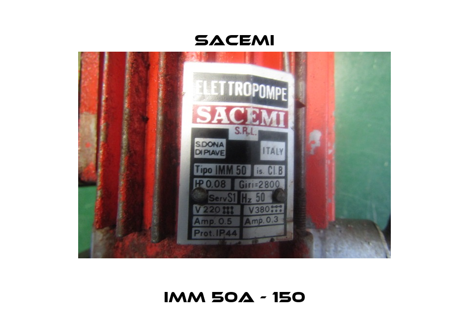 IMM 50A - 150 Sacemi