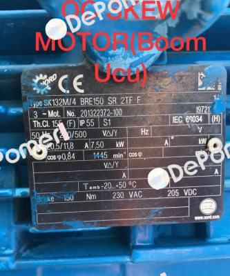 132M/4 BRE150 SR 2TF F IG12 SH Nord