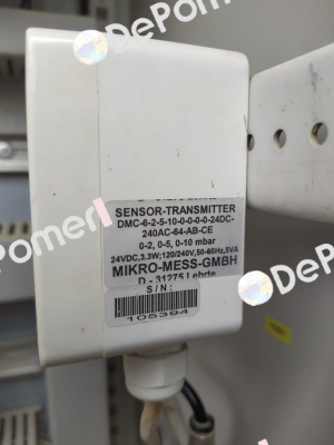 P/N:50018; Type:DMC-6-2-5-10-0-0-0-0-24DC-240AC-64-AB-CE Mikro-mess