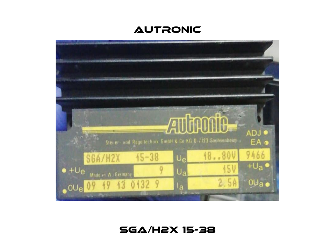 SGA/H2X 15-38 Autronic