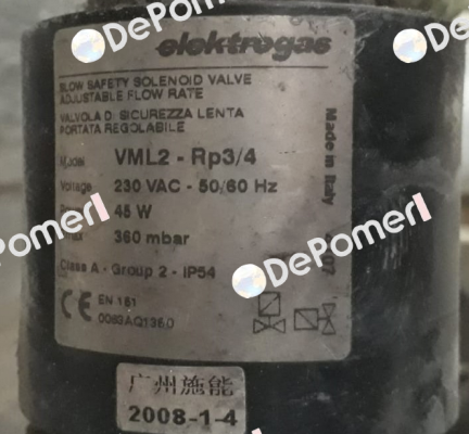 VML2  45W Elektrogas