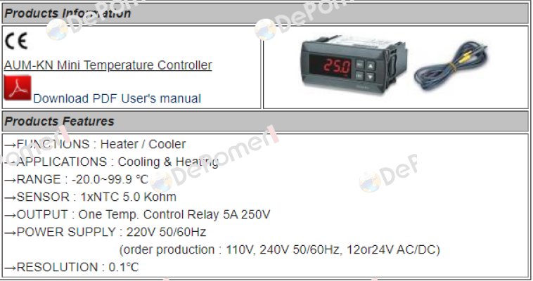 AUM-2KN Maxthermo
