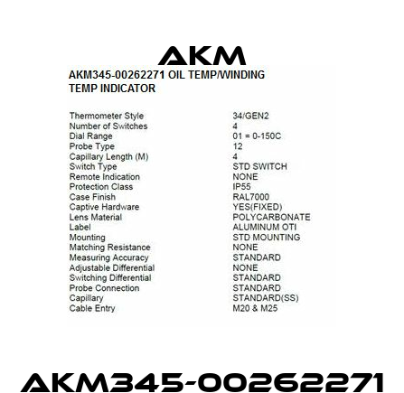 AKM345-00262271 Akm