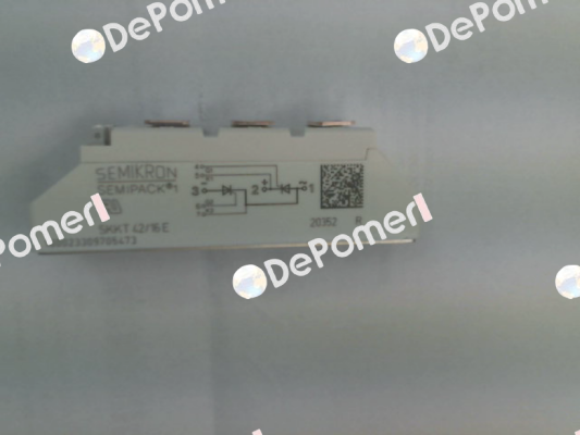P/N: 07897301, Type: SKKT 42/16 E Semikron