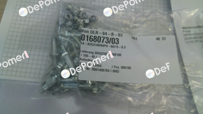 0168073/03 / SA-KDS2/40/04PH-88/15-0,5 Vahle
