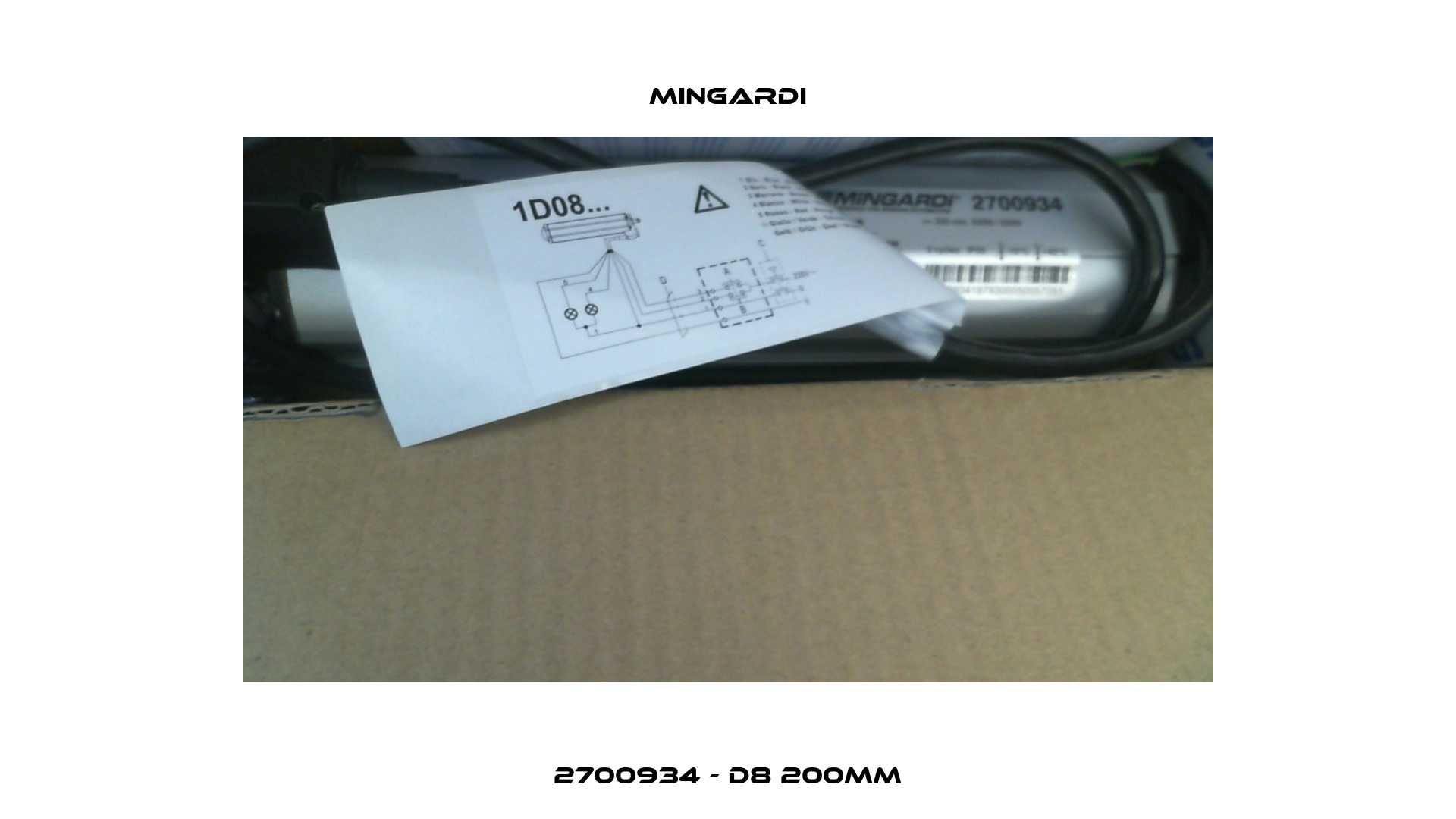 2700934 - D8 200mm Mingardi
