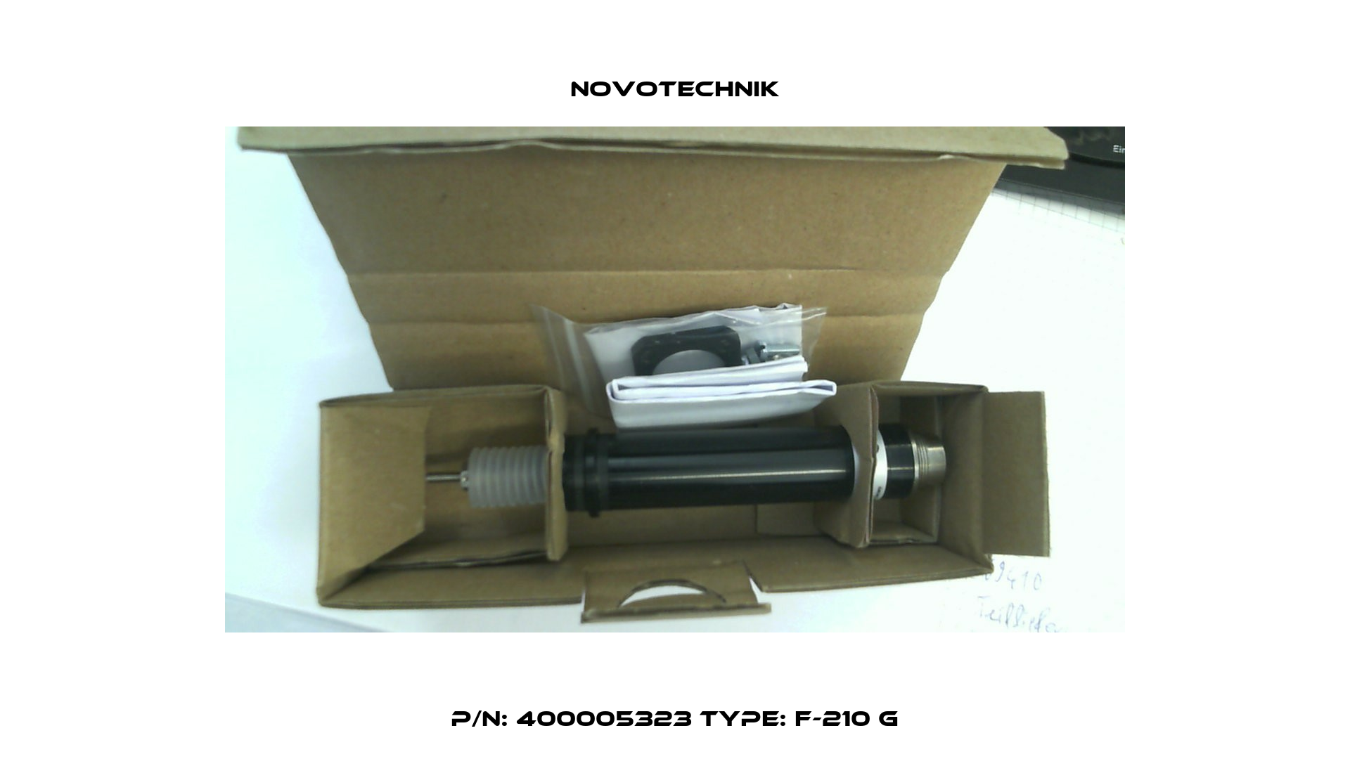 P/N: 400005323 Type: F-210 G Novotechnik