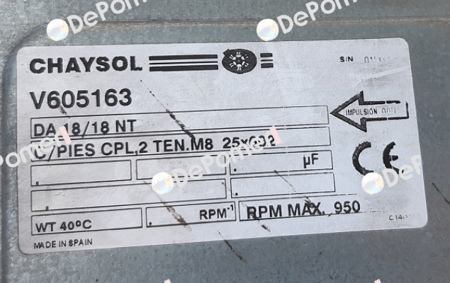 DA 18/18 NT (Referenz 72600057) Chaysol