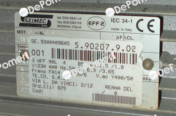 5.90207.9.02 Seimec (Rossi)
