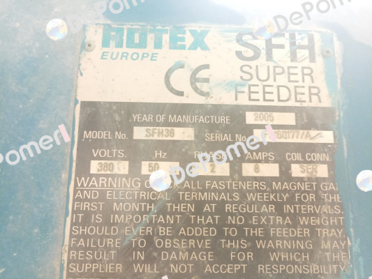 SFH32 Rotex