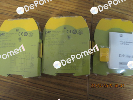 p/n: 750167, Type: PNOZ s7.1 24VDC 3 n/o  cascade Pilz