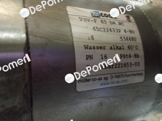 534480, Type: VSV-F 65 DR NC Coax