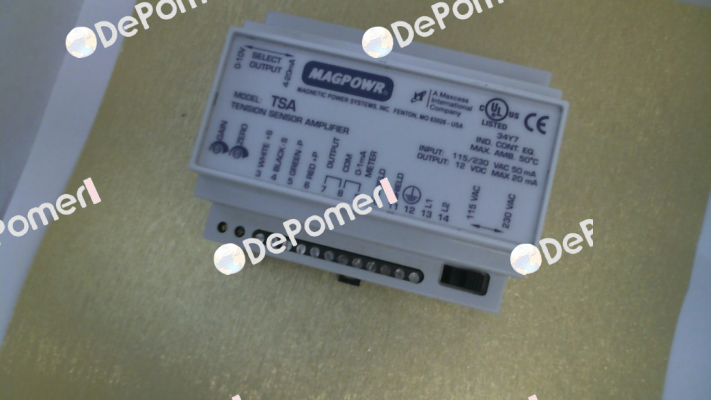 P/N: M124493 Type: TSA Magpowr