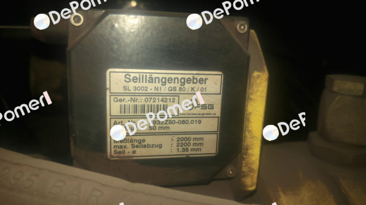 SL 3002-N1/GS 80/K/01 FSG Fernsteuergeräte