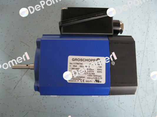 IGLU80-40/Z14 (250:1) Groschopp