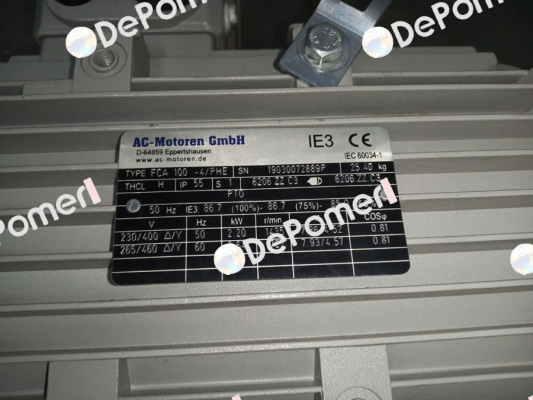 FCA 100 La-4 / PHE B5 AC Motoren