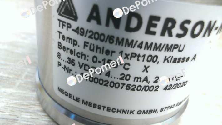 TFP-49/200/6MM/4MM/MPU /TB0-150/X (7449.2014) Anderson-Negele