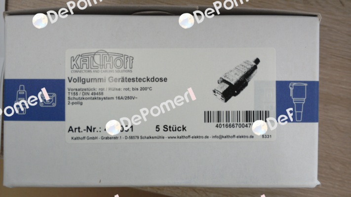 444T155 - 5 pcs KALTHOFF