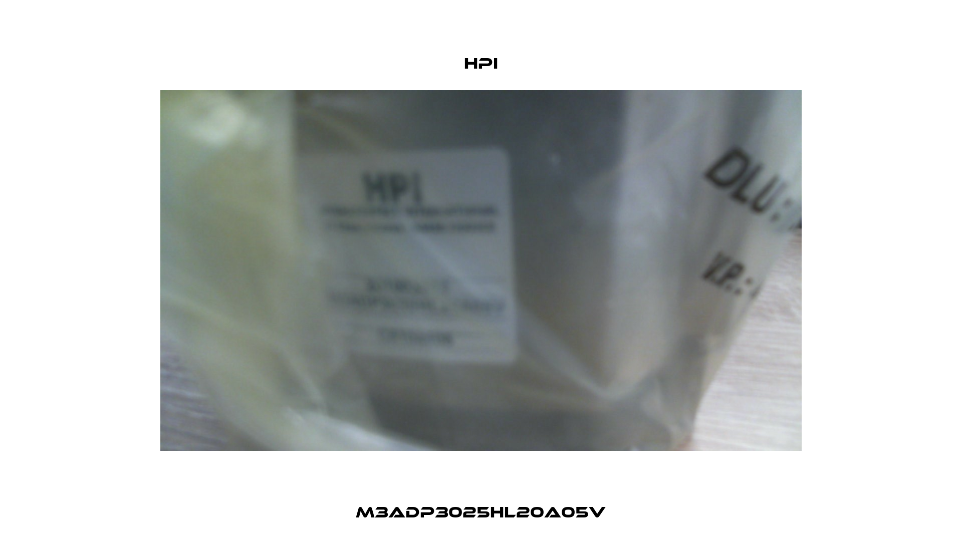 M3ADP3025HL20A05V HPI