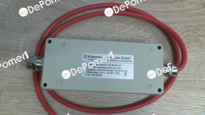 LSU4.9-AC-21 / 0,5-21%O2 / 4-20 mA Kleemann-Elektronik