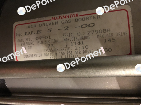 DLE 5-2-GG(3210.0480) Maximator