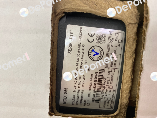 P/N: S4C000309, Type: J4C-S55 F05/F07 17mm J+J Automation