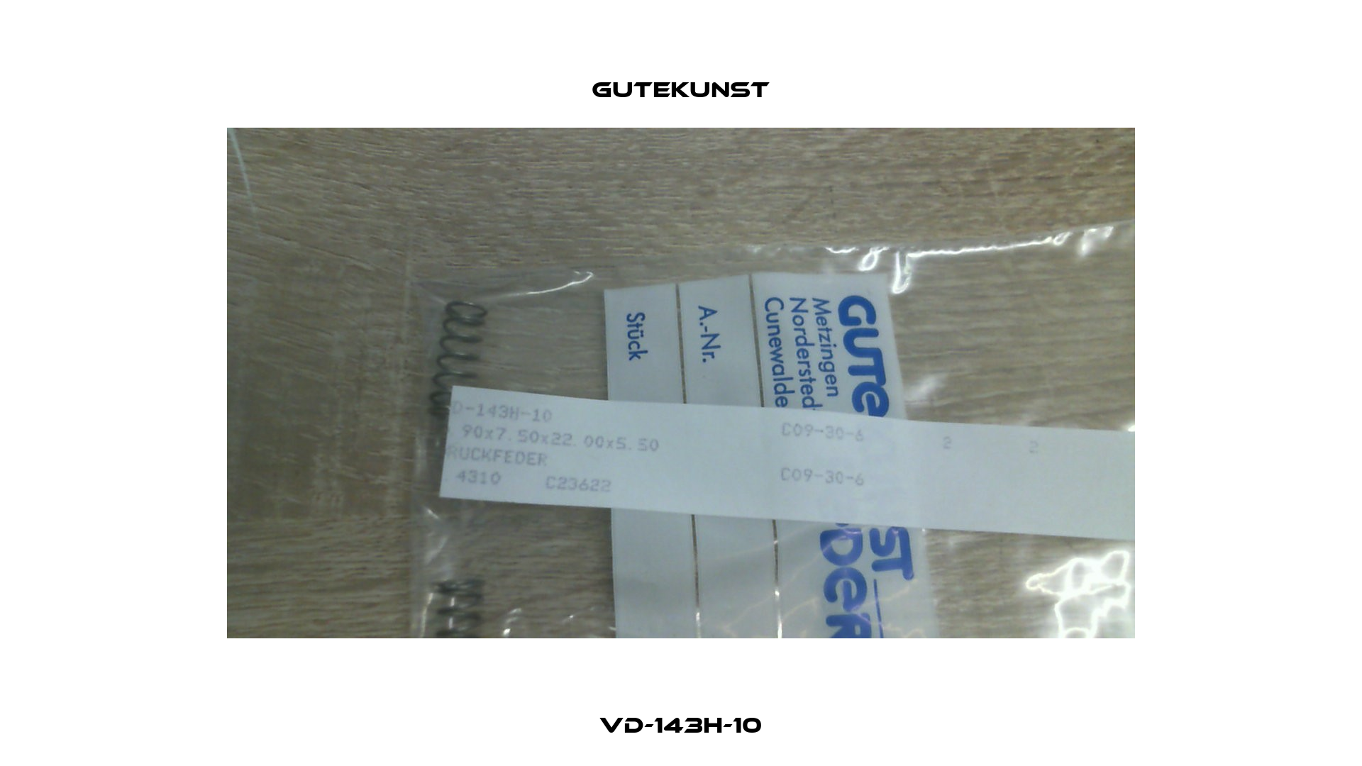 VD-143H-10 Gutekunst