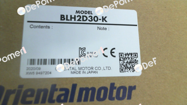 BLH2D30-K Vexta