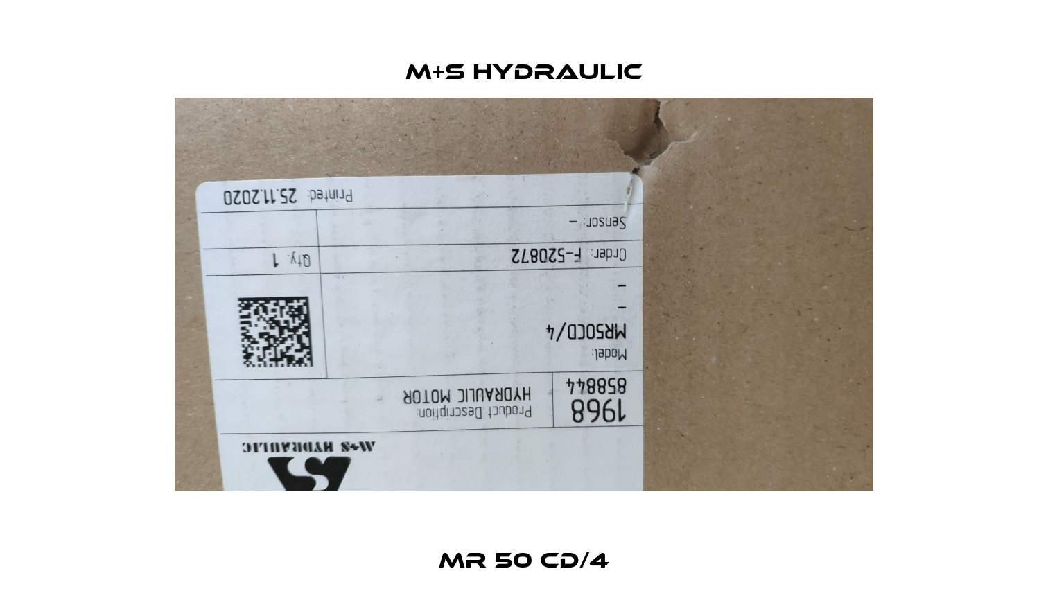 MR 50 CD/4 M+S HYDRAULIC
