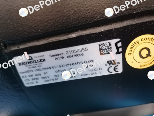 533372 / DST2-135LO54W-017-5-D-DH-6-MTR-O-000 Baumüller