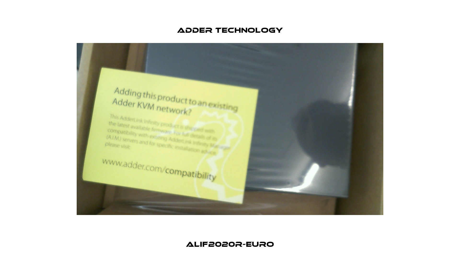 ALIF2020R-EURO Adder Technology