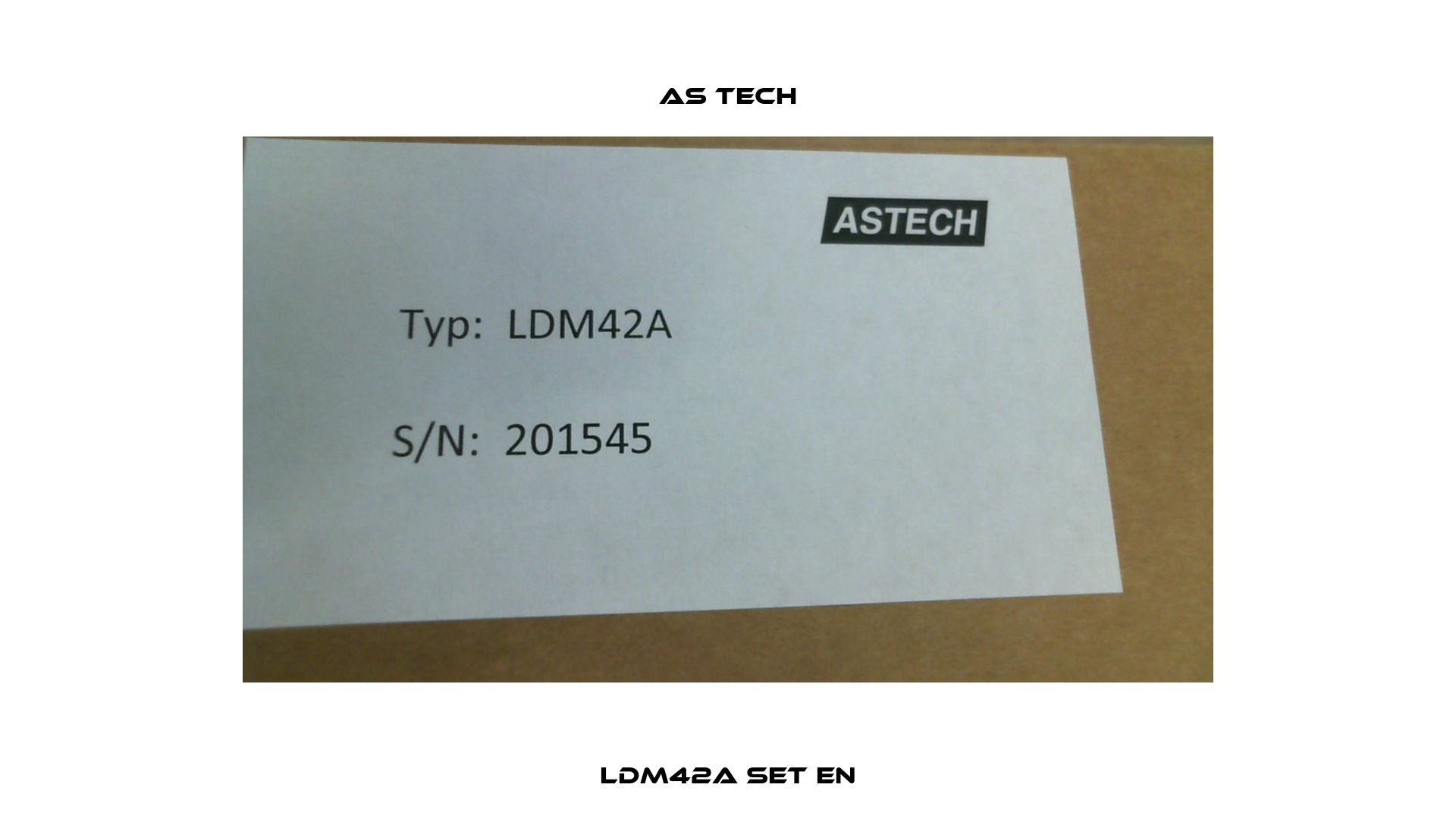LDM42A Set EN AS TECH