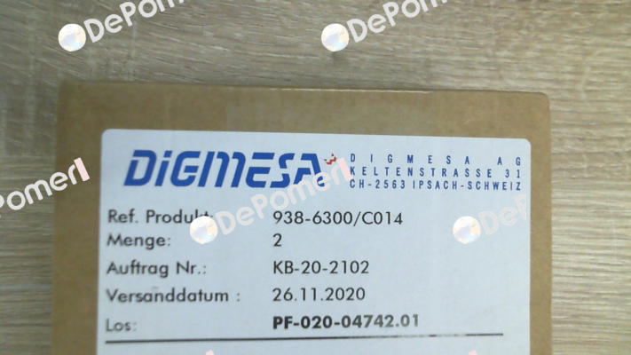 938-6300-C014 Digmesa
