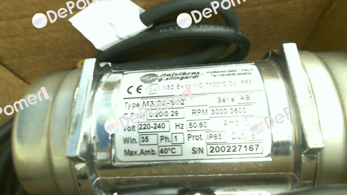 M3/20-S02, 220/240V Italvibras