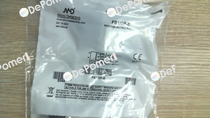 FS1/0P-E Micro Detectors / Diell (now Datasensing)