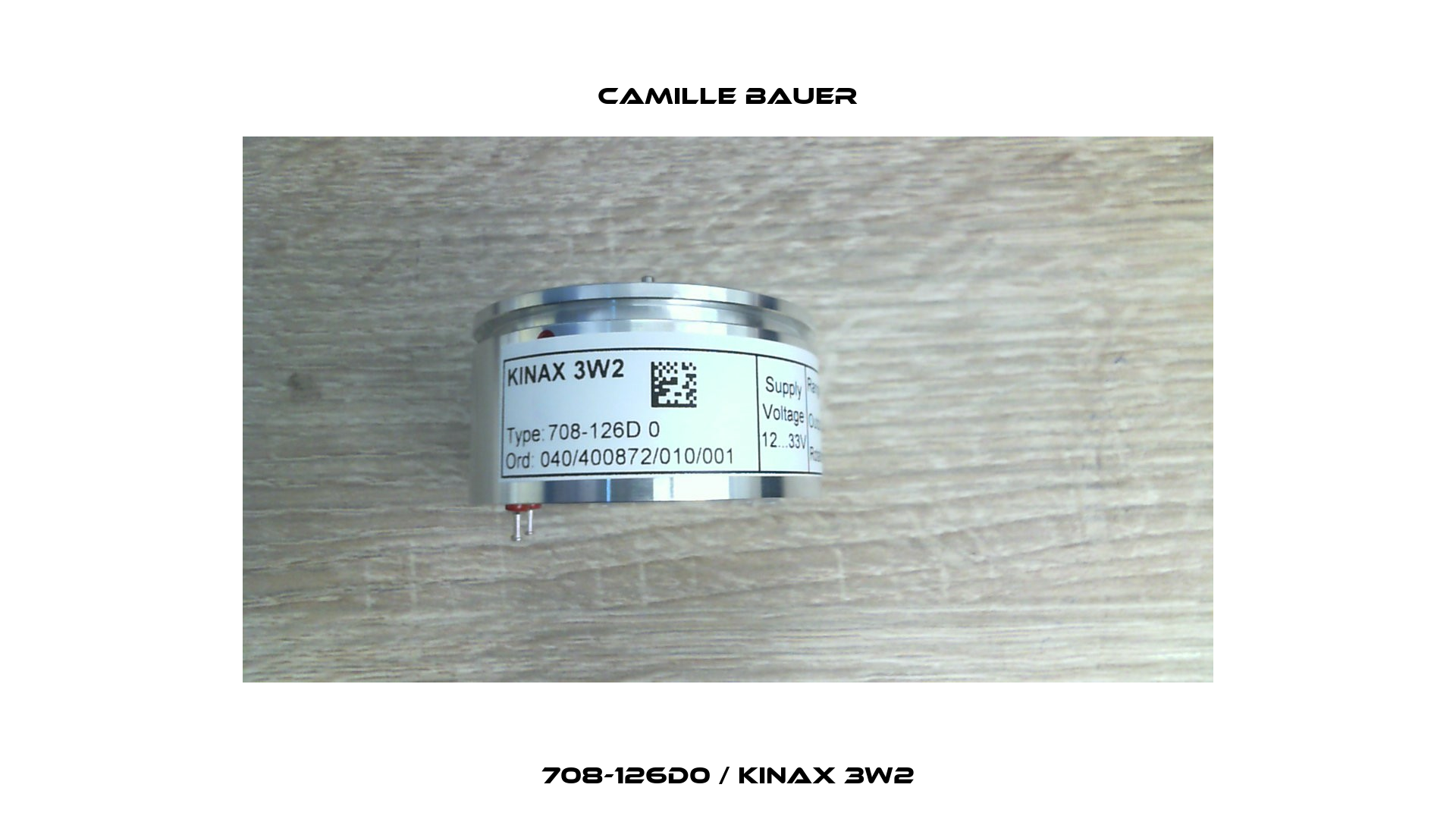 708-126D0 / KINAX 3W2 Camille Bauer