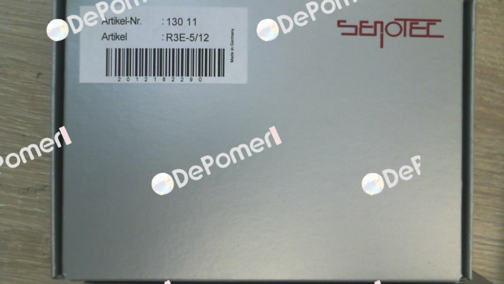 P/N: 130 11 Type: R3EW-3/8 Senotec