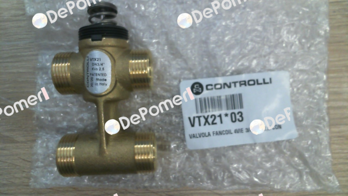 VTX21 3/4" (2.5) iSMA CONTROLLI