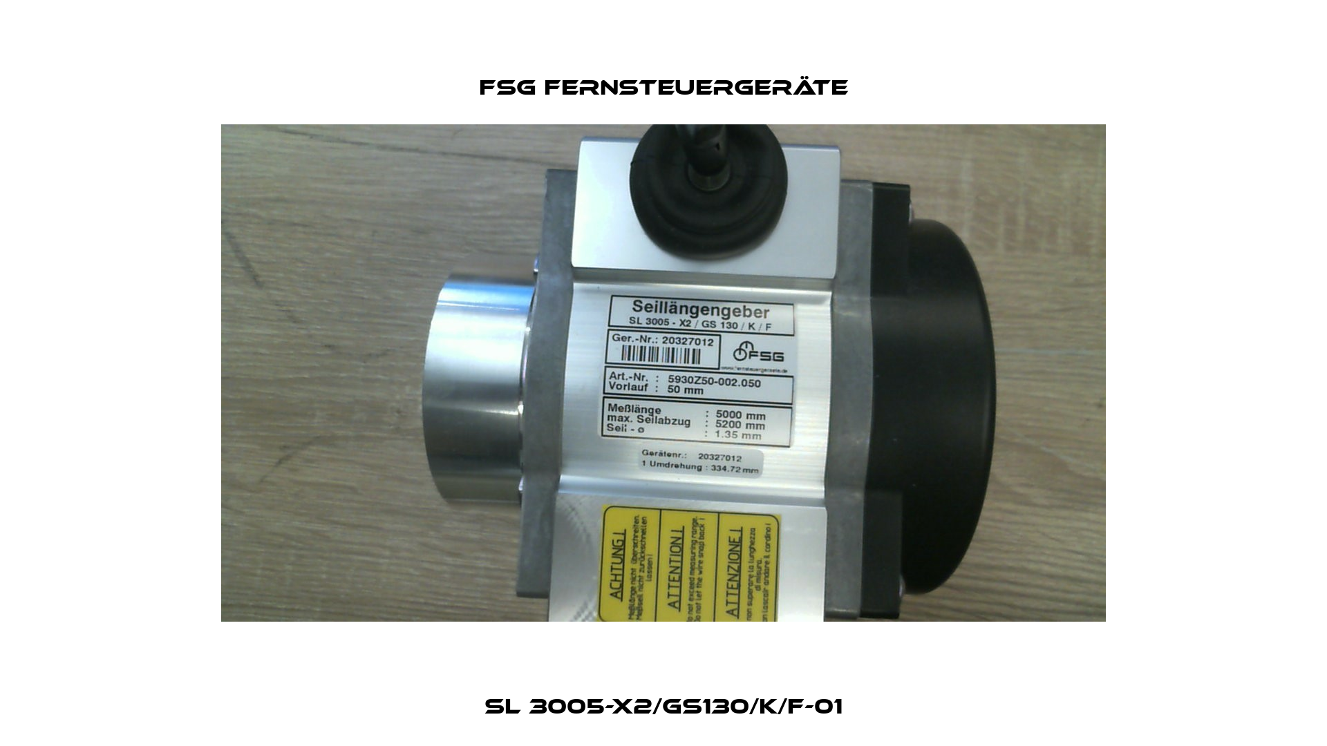 SL 3005-X2/GS130/K/F-01 FSG Fernsteuergeräte