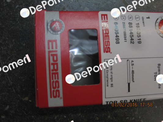 TOR SP KNIFE  Elpress