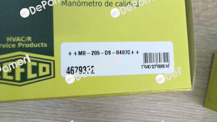 p/n: 4679322, Type: ++MR-205-DS-R407C++ Refco