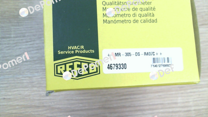 p/n: 4679330, Type: ++MR-305-DS-R407C++ Refco