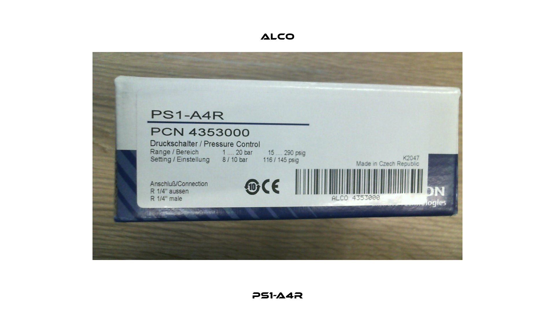 PS1-A4R Alco