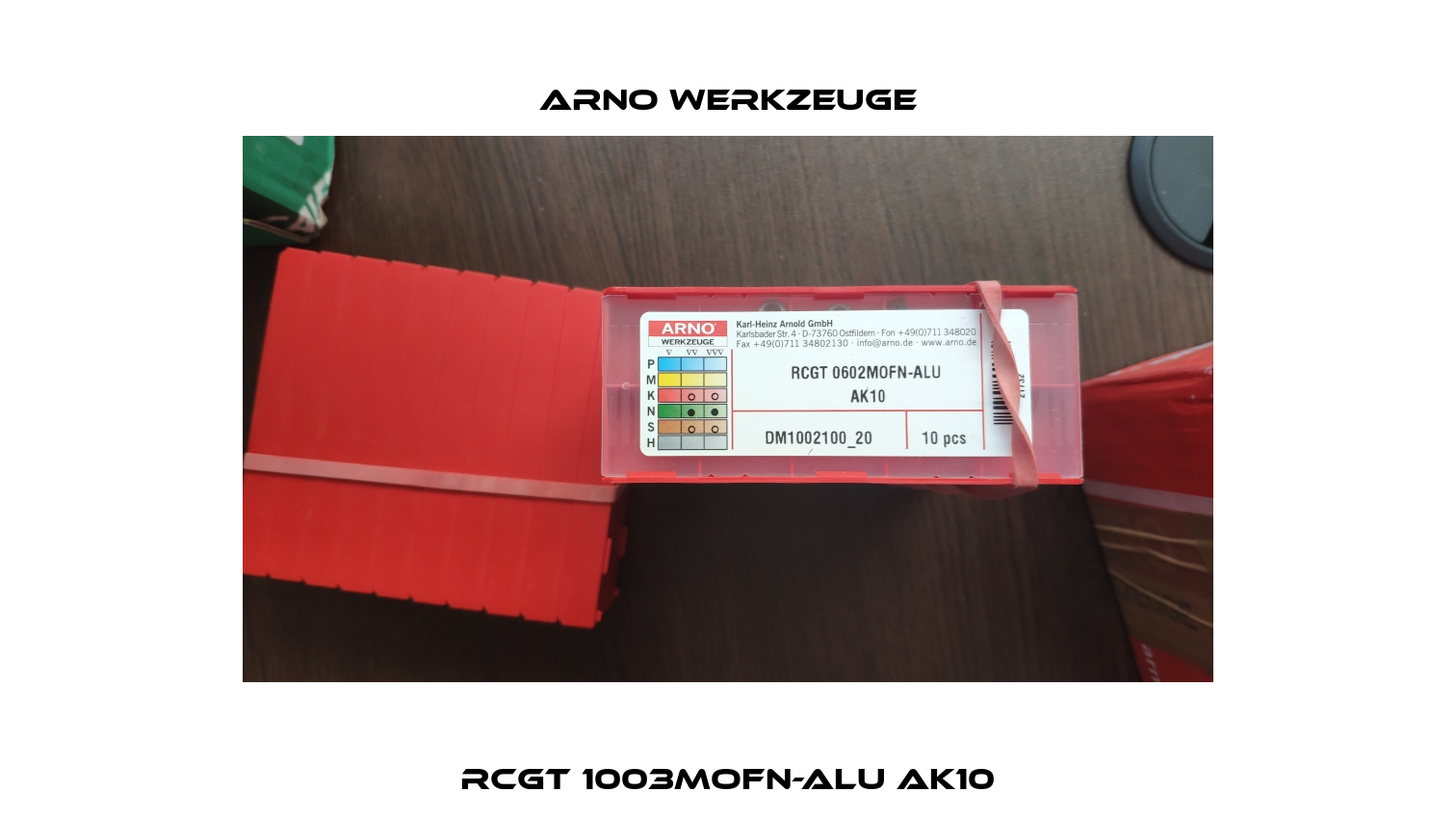 RCGT 1003MOFN-ALU AK10 ARNO Werkzeuge