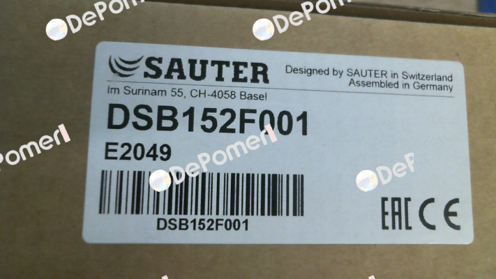 DSB152F001 Sauter